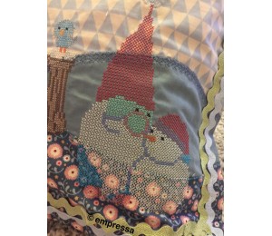 Stickserie - Kreuzstich Winterzauber Wichtel